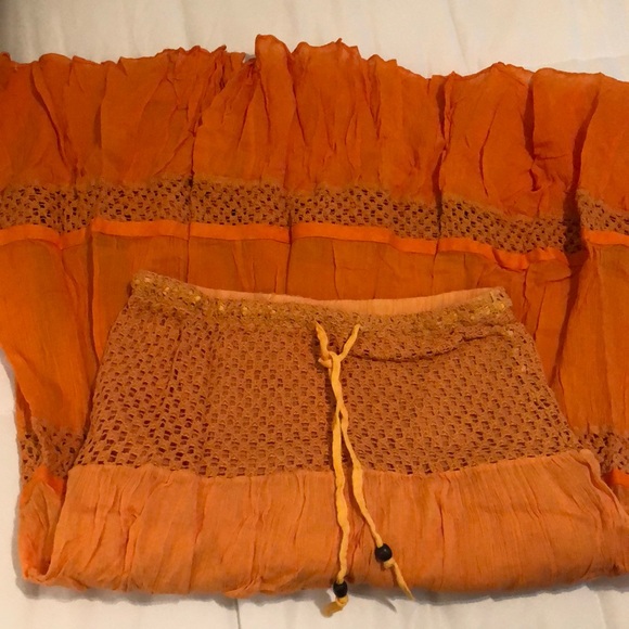 Boston Proper Ombré Boho Skirt - Picture 3 of 6